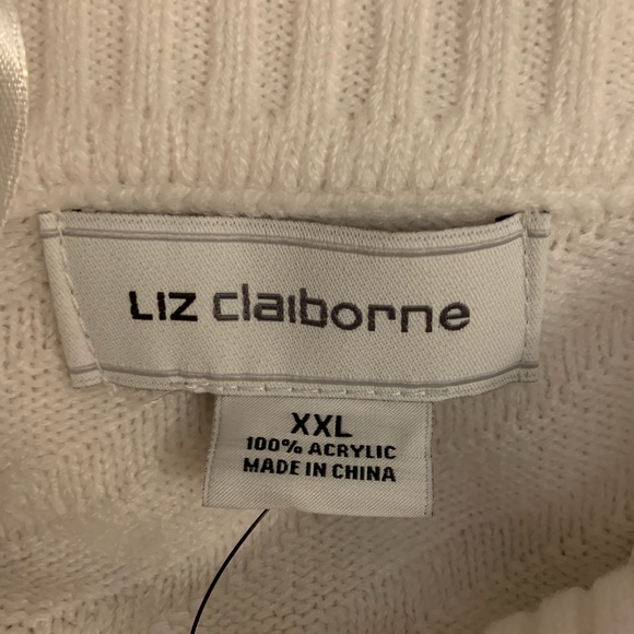 Liz Claiborne Cowl Neck With Buttons Sweaters - Picture 9 of 9